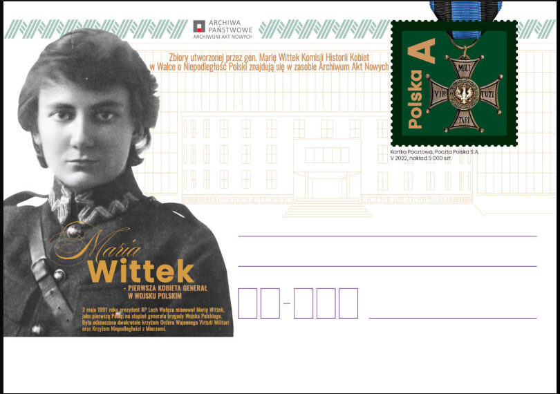 Maria Wittek - pierwsza kobieta generał w Wojsku Polskim