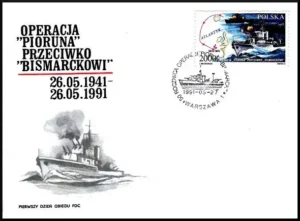 Polskie Siły Zbrojne na Zachodzie - 50. rocznica Operacji Piorun-Bismarck