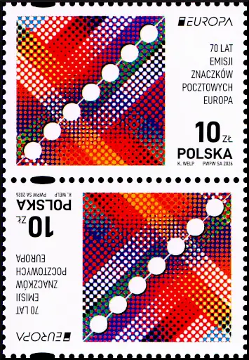 Europa - 70 lat emisji znaczków pocztowych EUROPA