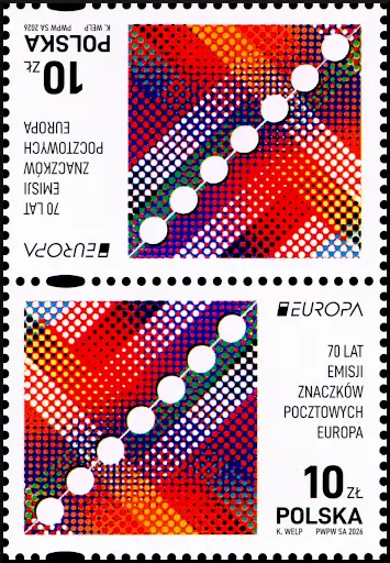 Europa - 70 lat emisji znaczków pocztowych EUROPA